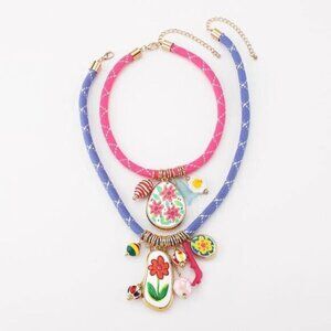 Colorful Charm Necklace Q127